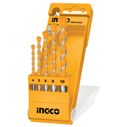 5PCS MASONRY DRILL BIT SET