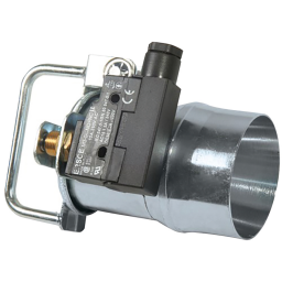 LEAF VALVE  50-50MM DIAM  W/MICROSWITCH