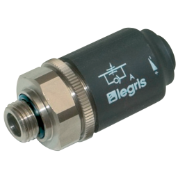 G1/8 X 4MM MALE BSPP FLOW CONTROL REG.