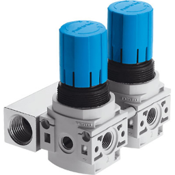 LRB-1/4-DB-7-O-K2-MINI pressure regulator combination