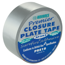 PRS10 CLOSURE PLATE TAPE 50MM X 25 MTRS