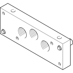 IEPR-04-D-3-NPT end plate