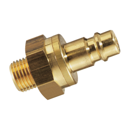 1/4' BSP MALE VALVED PLUG
