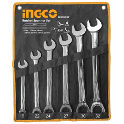 RACHET SPANNER SET  6 PIECES