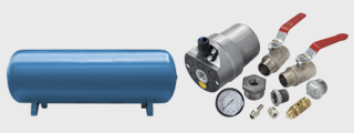 Jaymac Compressed Air Receivers & Accessories