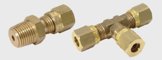 Wade Metric Brass Compression Fittings