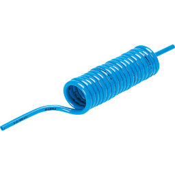 PUN-6X1-S-1-BL spiral plastic tubing