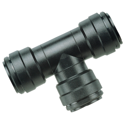 12MM OD EQUAL TEE CONNECTOR FAST-TRACK