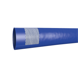 1.1/4 (32MM ID) LAYFLAT HOSE X 10MTR BLU