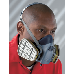 3M 7501 SILICONE HALF MASK RESPIRATOR S