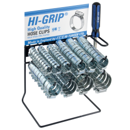 100 CLIP HI-GRIP ZINC PLATED DISPENSER