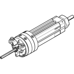 DSL-25-100-270-P-A-S2-KF-B swivel/linear unit