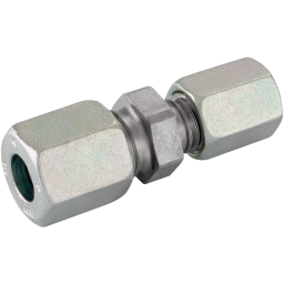 06MM X 04MM OD REDUC COUPLER STEEL (LL)