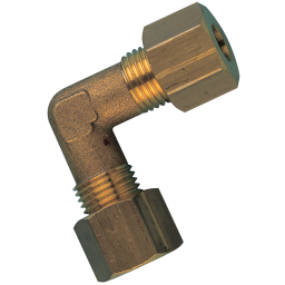 04MM OD EQUAL BRASS ELBOW