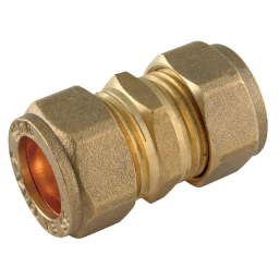 06MM OD EQUAL METRIC STR COUPLER BRASS