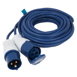 230V 13A 14M EXT LEAD 1.5MM BLUE CABLE