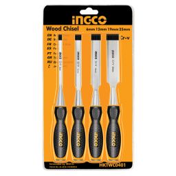 WOOD CHISEL  4 PIECES