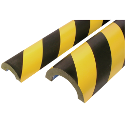 CURVE 65MM(PIPE 50-70DIA)BLK/YELLOW