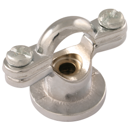 15MM OD DUAL PURPOSE PIPE CLIP CHROME PL