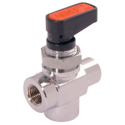 L PORT MINI BALL VALVE - 1/8