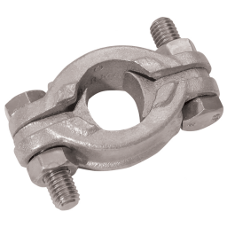 2-BOLT CLAMP PLATED 17MM X 22MM