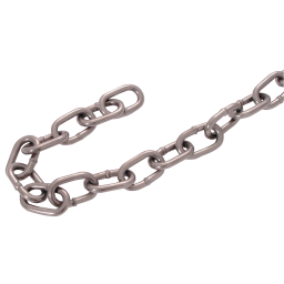 10MTR 2.5MMX14MM CHAIN BRIGHT ZINC PLATE