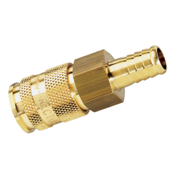 10MM HOSETAIL  COUPLING D.S. BRASS