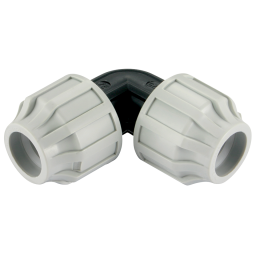 16MM  OD EQUAL ELBOW 90DEG POLYPIPE