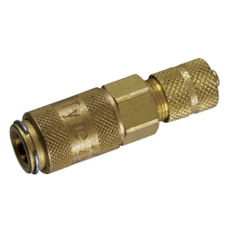 03X04MM HOSE   COUPLING DS BRASS