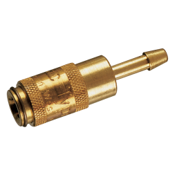 03MM HOSE TAIL COUPLING DS BRASS