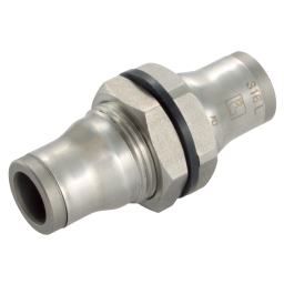 4MM EQUAL BULKHEAD CONNECTOR