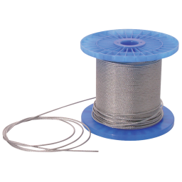 1.0MM OD STEEL WIRE ROPE REEL 500MTR