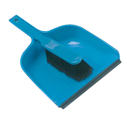 DUSTPAN & SOFT BRUSH SET GREEN