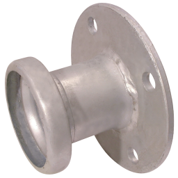 LEVER LOCK FEMALE FLANGED D 2