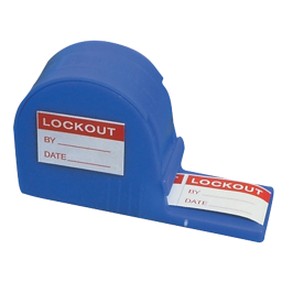 LOCKOUT LABEL DISPENSER