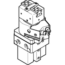 HGDS-PP-12-P-A-B swivel/gripper unit