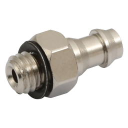 SPIGGOT 1.7MM ORIF MALE M5 X 0.8