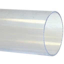 20MM OD X 1.5MM CLEAR UPVC PIPE 5M