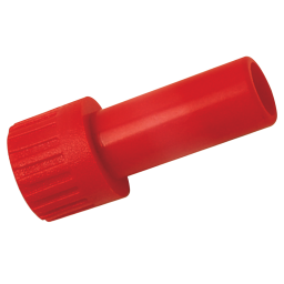 04MM OD PLASTIC BLANKING PLUG RED